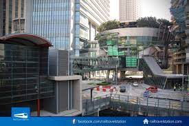 Kuala lumpur central or nicknamed as kl central is venue for a modern transportation hub that link land and air transport in klang valley called stesen sentral. Abdullah Hukum Lrt Ktm Kl Eco City The Gardens Mid Valley Link Bridge A Straightforward Connection 5 Years In The Making Railtravel Station
