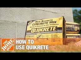 quikrete concrete the home depot youtube