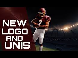 Shop for washington football team helmets and mini helmets at the official online store of the nfl. New Washington Football Team Logo And Uniforms Youtube