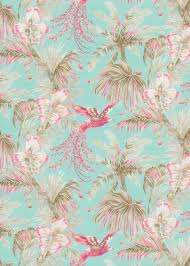 Matthew Williamson Birds Of Paradise Wallpaper The Turquoise Pink Bird Of Paradise Cushion By Matthew Williamson A Bird With Fabulous Plumage Swoops Betwe Bird Wallpaper Paradise Wallpaper Teal Wallpaper