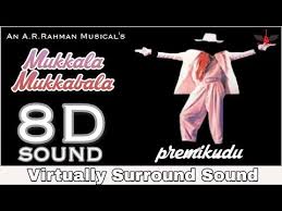 Mukkala Mukkabala 8d Audio Song Premikudu Ar Rahman High Quality 8d Songs Youtube Audio Songs Audio Songs Free Download Songs