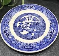 Indigo Dinner Plate - Etsy