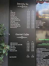 Menu Prices Cafe On Campus Caffeine Free Tea Lady Grey Tea Speciality Teas