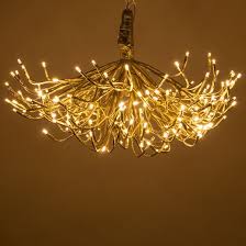 Gold Starburst Lighted Branches With Warm White Led Twinkle Lights 1 Pc Christmas Lights Etc Starburst Light Lighted Branches Twinkle Lights