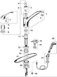 If your american standard kitchen faucet is dripping, leaking, has sudden loss of pressure you may need to stop for a second a want to figure out what is wrong with it. American Standard Kitchen Faucet Parts Diagram Versosembossa