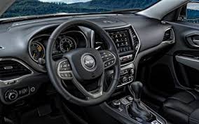 Latest technologies ⚡ of the jeep cherokee: Download Wallpapers 2020 Jeep Cherokee Interior Inside View Front Panel New Cherokee Interior American Cars Jeep For Desktop Free Pictures For Desktop Free