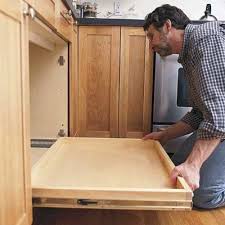 How To Install A Pull Out Kitchen Shelf Pull Out Kitchen Shelves Diy Kitchen Sliding Shelves