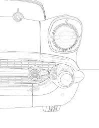 1957 chevy vector clip art | art cars, chevy, 1957 chevrolet. Pin On Adult Coloring Pages