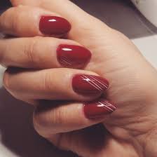 Wine Red Spider Gel By Neonail Paznokcie Krotkie Paznokcie