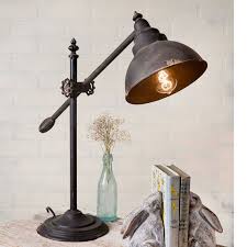 Adjustable Swing Arm Task Lamp Etsy In 2020 Farmhouse Table Lamps Farmhouse Lamps Lamp