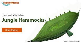 The humble hammock has been around for thousands of years, and it is still used today in parts of the world as a primary sleeping accommodation. 10 Best Jungle Hammocks Available On Amazon Top Hammocks