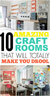 My stuff is piled in a corner in my room and my workspace is the dining room table. 10 Drool Worthy Craft Rooms Daily Dose Of Diy