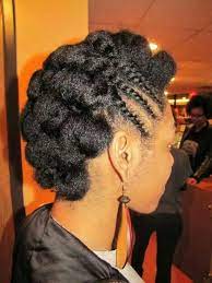Pin Tucks Sideflat Twist Do For Short Medium Length Natural Hair Natural Hair Updo Hair Styles Natural Hair Styles For Black Women