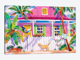 Plan your trip to paradise linktr.ee/visitkeywest. Key West Characters Canvas Artwork By Ellen Negley Icanvas