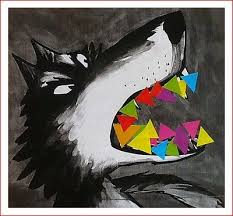 Dans La Gueule Du Loup Loup Le Petit Chaperon Rouge Mechant Loup