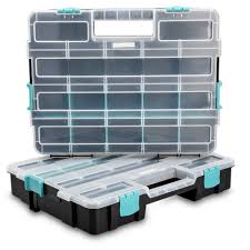 Bei pearl finden sie kleinteile sortimentskästen in einer grossen auswahl von € 0,01 bis € 59,95. Navaris Aufbewahrungsbox Kleinteile Organizer Sortierkasten Zweistockig 37 5x29x13 4cm Verstellbare Facher Schrauben Sortimentskasten Box Leer Ohne Zubehor Online Kaufen Otto