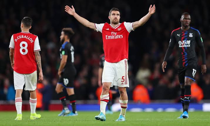 Image result for sokratis vs crystal palace"