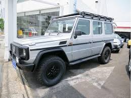 Mercedes Benz G Class G300 Long 1994 Silver M 111 000 Km Details Japanese Used Cars Goo Net Excha Japanese Used Cars Used Mercedes Benz Mercedes Benz