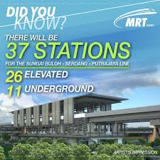 Serdang raya north station 27: Mrt Corp On Twitter The Sungai Buloh Serdang Putrajaya Line Ssp Line Will Have 37 Stations Of Which 11 Stations Will Be Underground Https T Co J4gcbrqof7