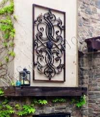 Outdoor metal wall art need not look metallic several years back when metal wall decor was not particularly popular among common households, it was presumed that metal wall art would look untowardly metallic. Extra Large 61 Metal Wall Art Iron Scroll Neiman Marcus Oversize Grille Outdoor Large Outdoor Wall Art Outdoor Metal Wall Art Outdoor Wall Decor Large