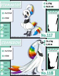 Pin By Bernadette Levesque On Fakemon 3 New Pokemon Bird Pokemon Pokemon Fake