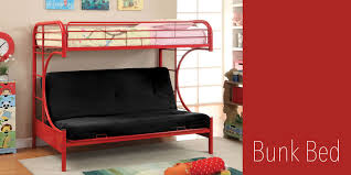 Multifunctional folding sofa bed double bunk beds for kids living room and bedroom furniture. Bunk Bed With Double Futon Underneath