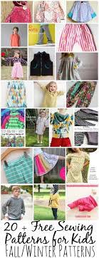 20 Free Sewing Patterns For Kids Winter Nap Time Creations Sewing For Kids Sewing Patterns For Kids Free Sewing