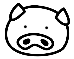 This cartoon tells about friendship in the family, about friends and other important things. Cute Pig Face Coloring Pages Novocom Top