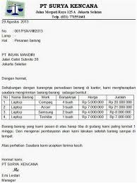 3 contoh surat pesanan dalam bahasa inggris dan artinya surat pesanan diartikan sebagai surat yang dikirimkan oleh seseorang dari organisasi tertentu kepada. Download Contoh Surat Penawaran Barang Semi Blok Style