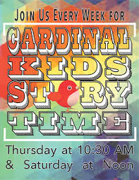 That story has been told so many times by so many companies, however; Barnes Noble Cardinal Kids Story Time Monroe Street Market