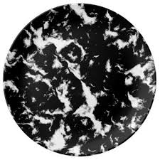 Black And White Dinner Plates Abstract Grunge Marble Black And White Dinner Plate Zazzle Com With Images White Dinner Plates Dinner Plates Plates