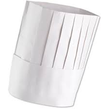 Toque De Cuisine Blanche Ajustable En Papier Panoplee Toque Cuisinier Toque Tenue De Cuisine