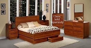 Scandinavian Metro Teak Wood Bedroom Furniture 5pc Set Queen Be Sure To Check Out This Awesome Product Teak Bedroom Wood Bedroom Sets Furniture