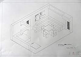 Assonometria Isomerica Interno Tecniche Di Disegno Disegno Tecnico Disegni
