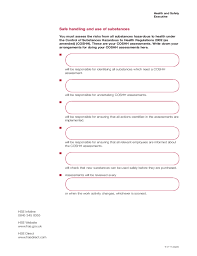 Provide a comprehensive occupational health and. Health And Safety Policy Statement Template Free Download