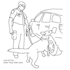 This collection includes mandalas, florals, and more. Drug Detection Service Dog Coloring Page