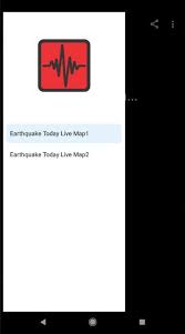 The earthquake today map shows all of them, even the smallest shocks. Earthquake Today For Android Apk Download