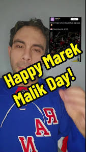 Happy Marek Malik Day! #hockey #newyorkrangers #nyr #nhl #hockeytiktoks  #hockeytok #nhlfaceoff #hockeytiktok #sdpn #stevedangle #jesseblake  #adamwylde #fy #fyp