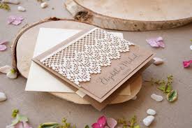Rustic Lace Wedding Invitation Kits Rustic Wedding Invitations