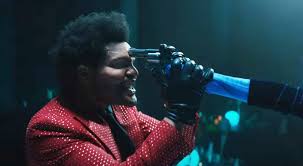 Um, why is the weeknd's face bloody and bandaged? The Weeknd Shows Off Freaky Face From Plastic Surgery In New Music Video After Wearing Bizarre Bandages At Awards Show