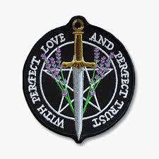 The Craft Movie Perfect Love Trust Patch By Ludlow Luna Patches Patches Jacket Funny Patches