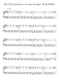 My Life Is Going On La Casa De Papel Sheet Music For Piano Solo Musescore Com Love of my life declan galbraith 3:37128 kbps kar. la casa de papel sheet music for piano