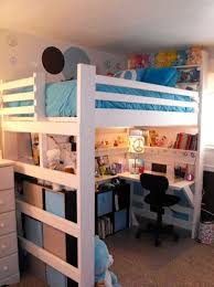 Like The Shelves Above The Bed For Stuffed Animals A Light And An Alarm Clock Small Bedroom Bed Loft Bed Room Makeover