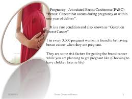 Still, many women are able to become pregnant after treatment. How Breast Cancer Affects Your Foetus