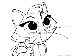 Print out this page for your students to color in this cute illustration of a playful dog. Cat Hissy Puppy Dog Pals Coloring Pages Printable