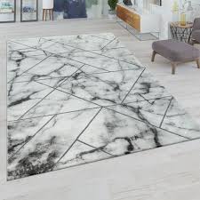 Kurzflor Teppich Marmor Design Grau Weiss Teppichcenter24 Teppiche Im Wohnzimmer Teppich Wohnzimmer Modern