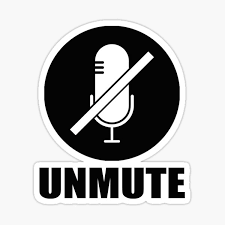 Even when you put it up all the way?. Unmute Stickers Redbubble