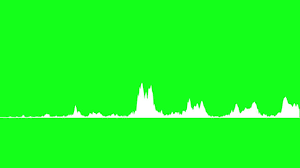 Audio Spectrum Visualizer Green Screen And Blue Screen Audio Film