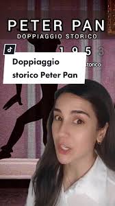 Doppiaggio storico di Peter Pan del 1953 voce ita di Peter: Corrado Pani  📽🧚🏼‍♀️ #peterpandisney #doppiaggiostoricopeterpan #disneyit