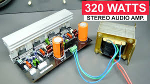 This is tda7294 rms 300w amplifier circuit diagram. 320 Watts Stereo Amplifier Board Diy Tda7294 X4 Ic Electro India Youtube